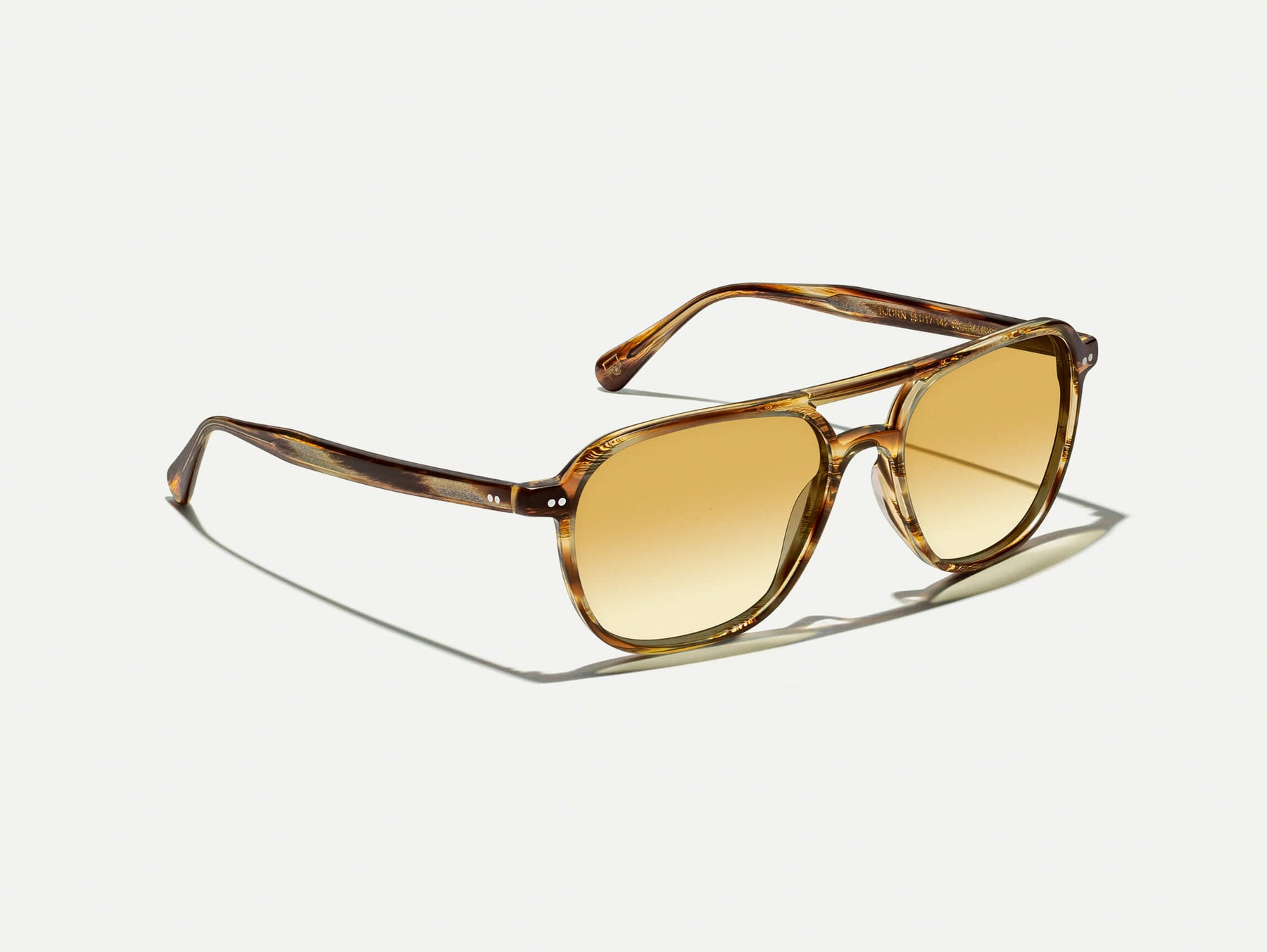 The BJORN SUN in Bamboo with Chestnut Fade Tinted Lenses
