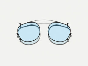 #color_bel air blue | The CLIPTOSH in Matte Black with Bel Air Blue Tinted Lenses 