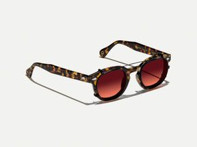 #color_cabernet | The CLIPTOSH in Matte Black with Cabernet Tinted Lenses 