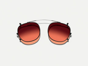 #color_cabernet | The CLIPTOSH in Matte Black with Cabernet Tinted Lenses 