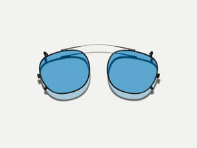#color_celebrity blue | The CLIPTOSH in Matte Black with Celebrity Blue Tinted Lenses 