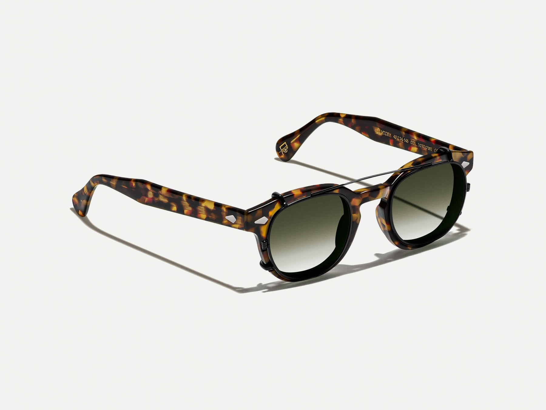 The CLIPTOSH in Matte Black with G-15 Fade Tinted Lenses