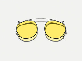 #color_mellow yellow | The CLIPTOSH in Matte Black with Mellow Yellow Tinted Lenses 