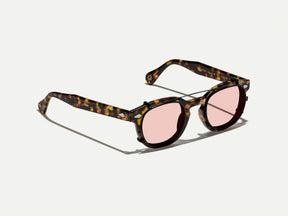 #color_new york rose | The CLIPTOSH in Matte Black with New York Rose Tinted Lenses 