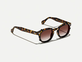 #color_root beer fade | The CLIPTOSH in Matte Black with Root Beer Fade Tinted Lenses 