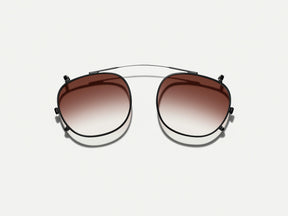 #color_root beer fade | The CLIPTOSH in Matte Black with Root Beer Fade Tinted Lenses 