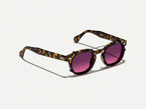 #color_westside sunset | The CLIPTOSH in Matte Black with Westside Sunset Tinted Lenses 