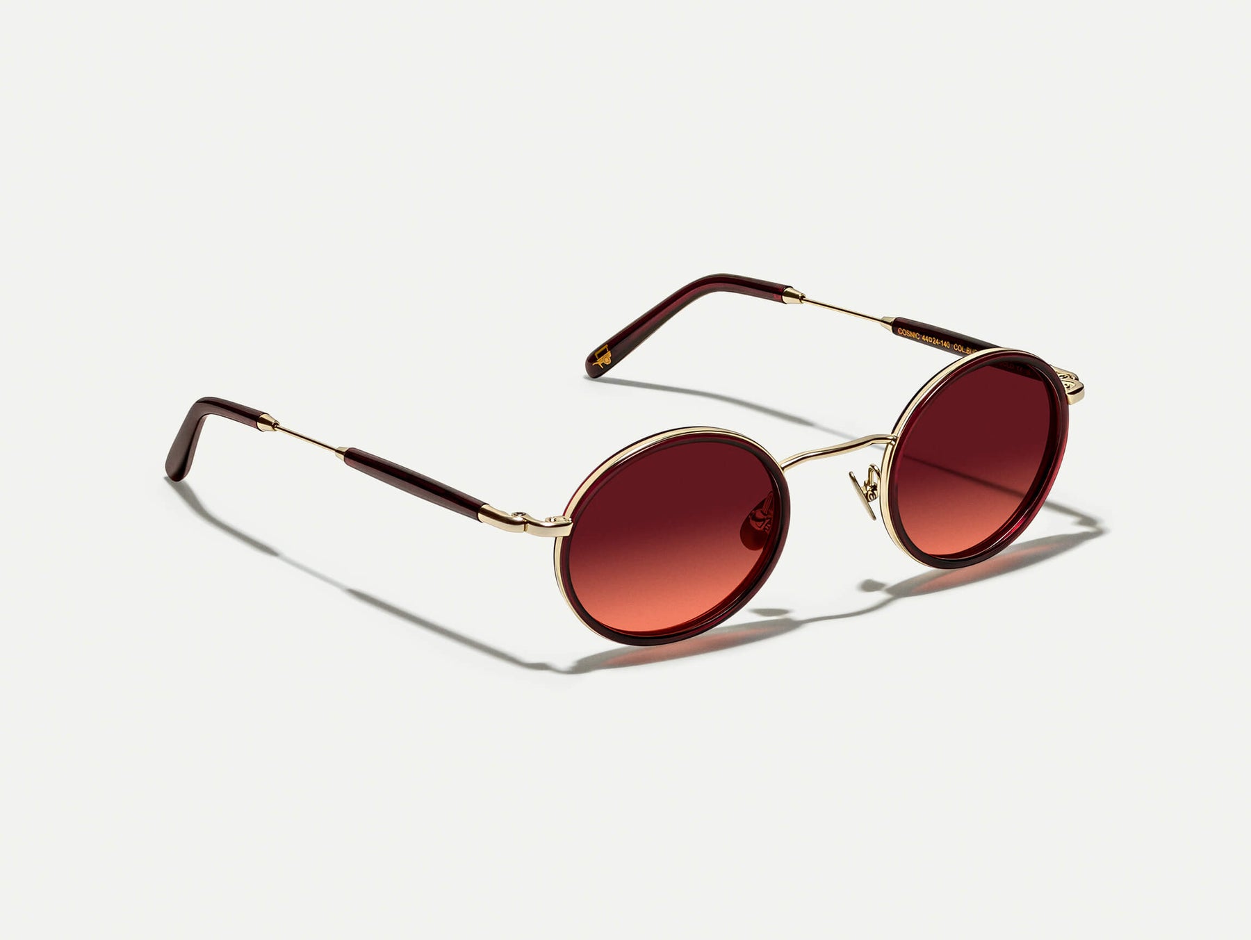 The COSNIC SUN in Burgundy with Cabernet Tinted Lenses