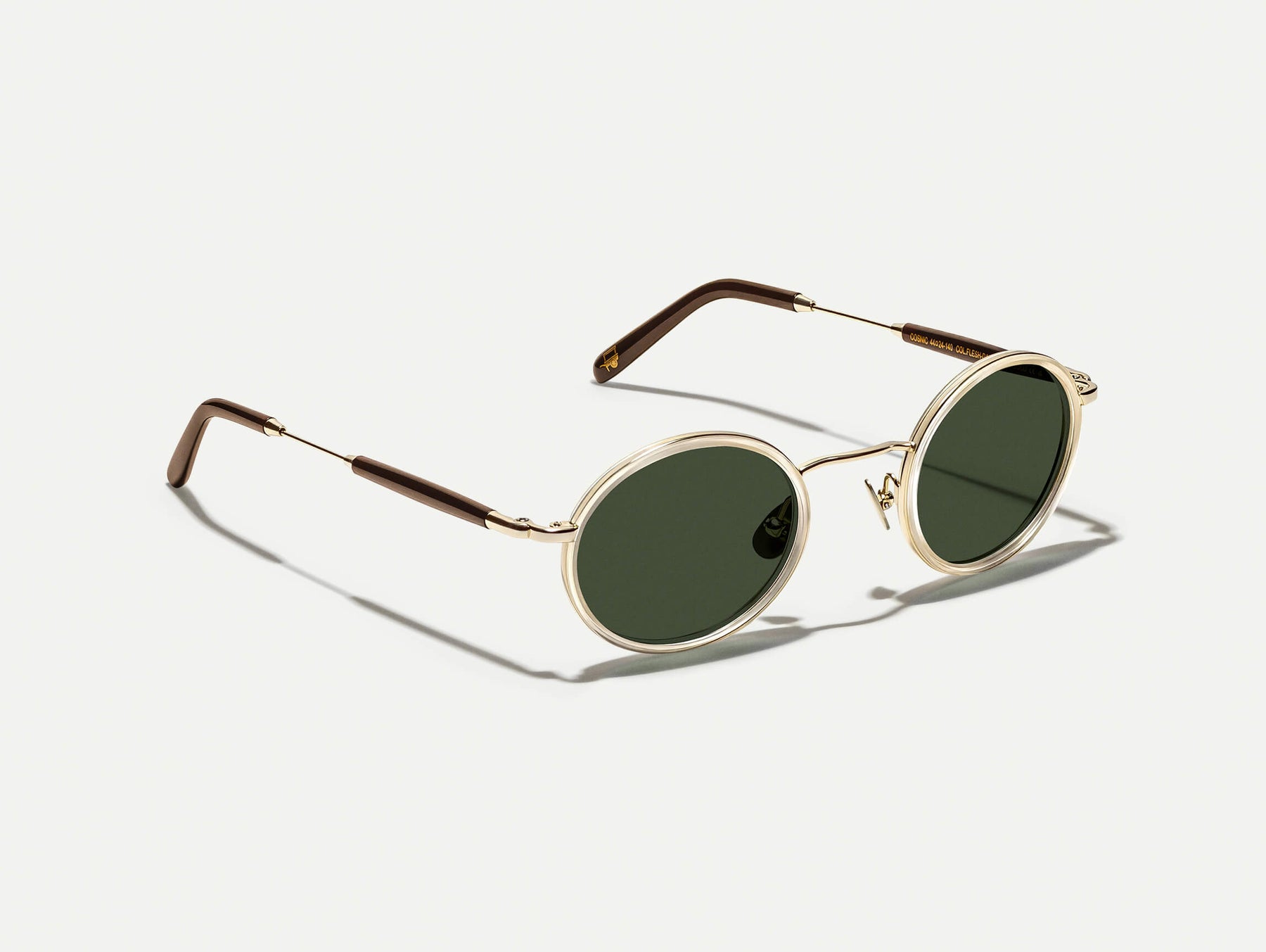The COSNIC SUN in Flesh-Dark Brown with G-15 Tinted Lenses
