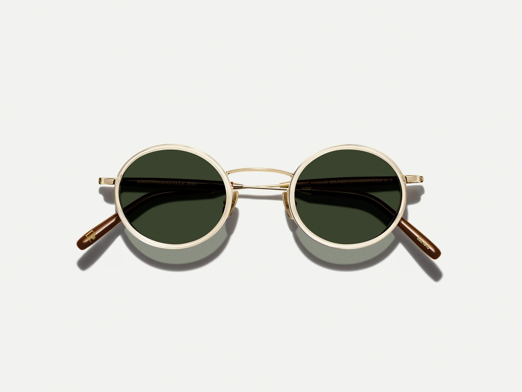 The COSNIC SUN in Flesh-Dark Brown with G-15 Tinted Lenses