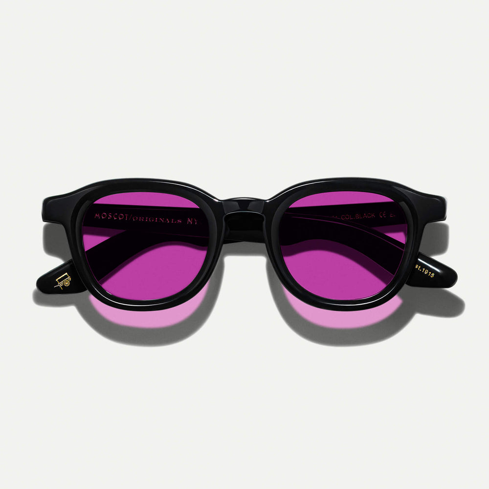#color_purple nurple | The DAHVEN Black with Purple Nurple Tinted Lenses
