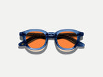 The DAHVEN NYC CHAMPS EDITION in Sapphire with Woodstock Orange Tinted Lenses
