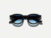 #color_denim blue | The DAHVEN Black with Denim Blue Tinted Lenses