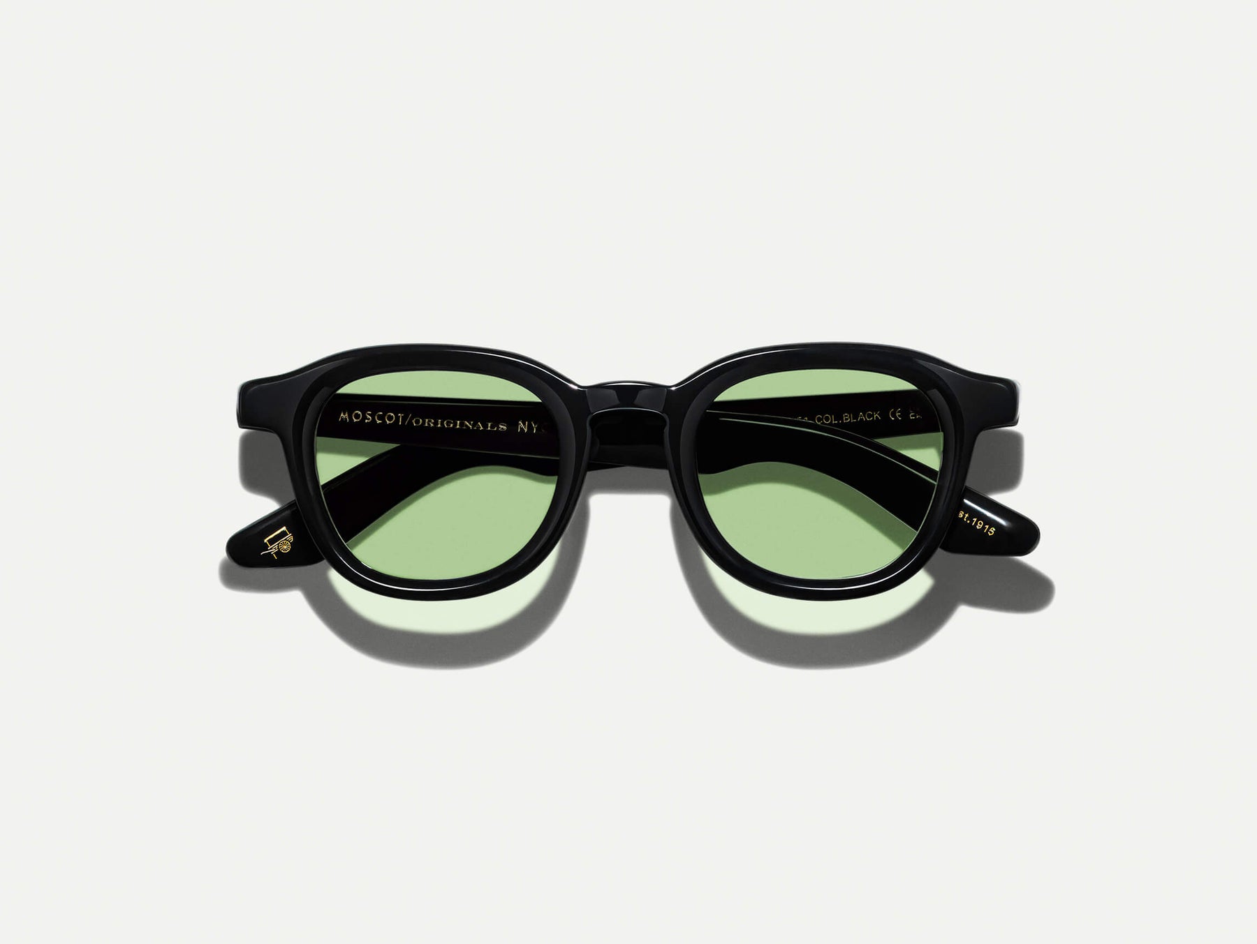 The DAHVEN in Black with GREEN+ Tint