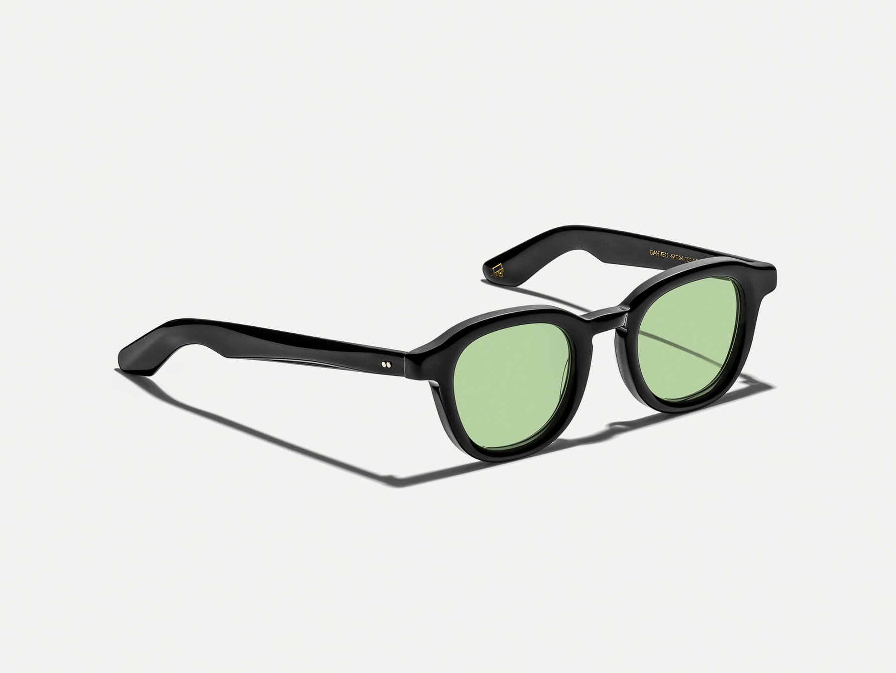 The DAHVEN in Black with GREEN+ Tint