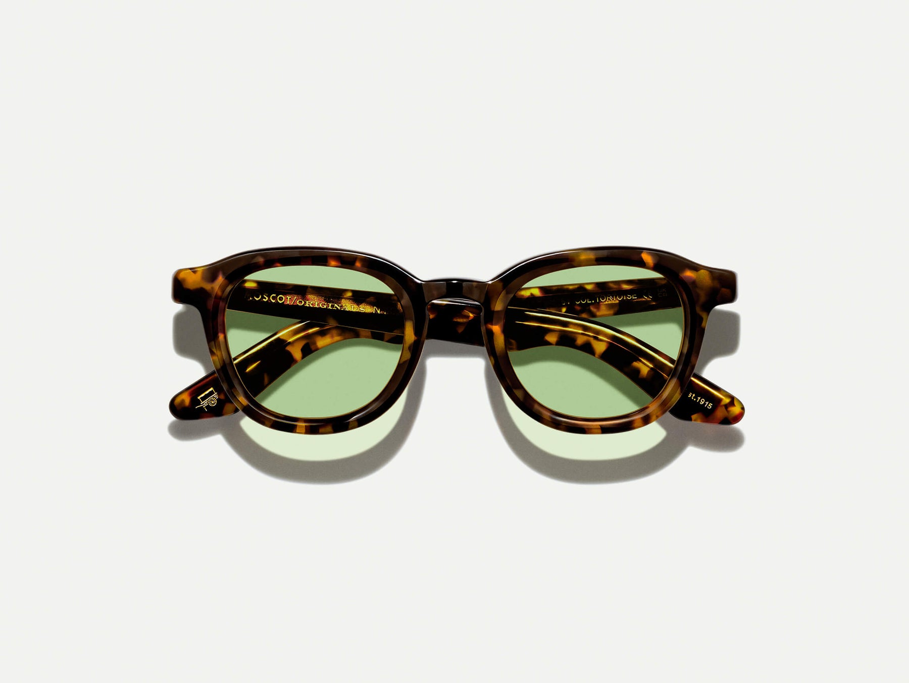 The DAHVEN in Tortoise with GREEN+ Tint