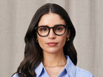 Model is wearing The DAHVEN in size 50 in Grey