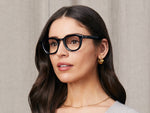 Model is wearing The DAHVEN in size 47 in Navy