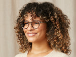 Model is wearing The DAHVEN in size 47 in Brown Ash