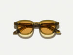 Die DAHVEN in Olive Brown mit Amber getönten Gläsern
