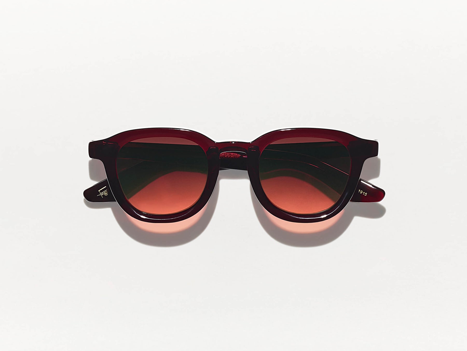 The DAHVEN SUN in Burgundy with Cabernet Tinted Lenses