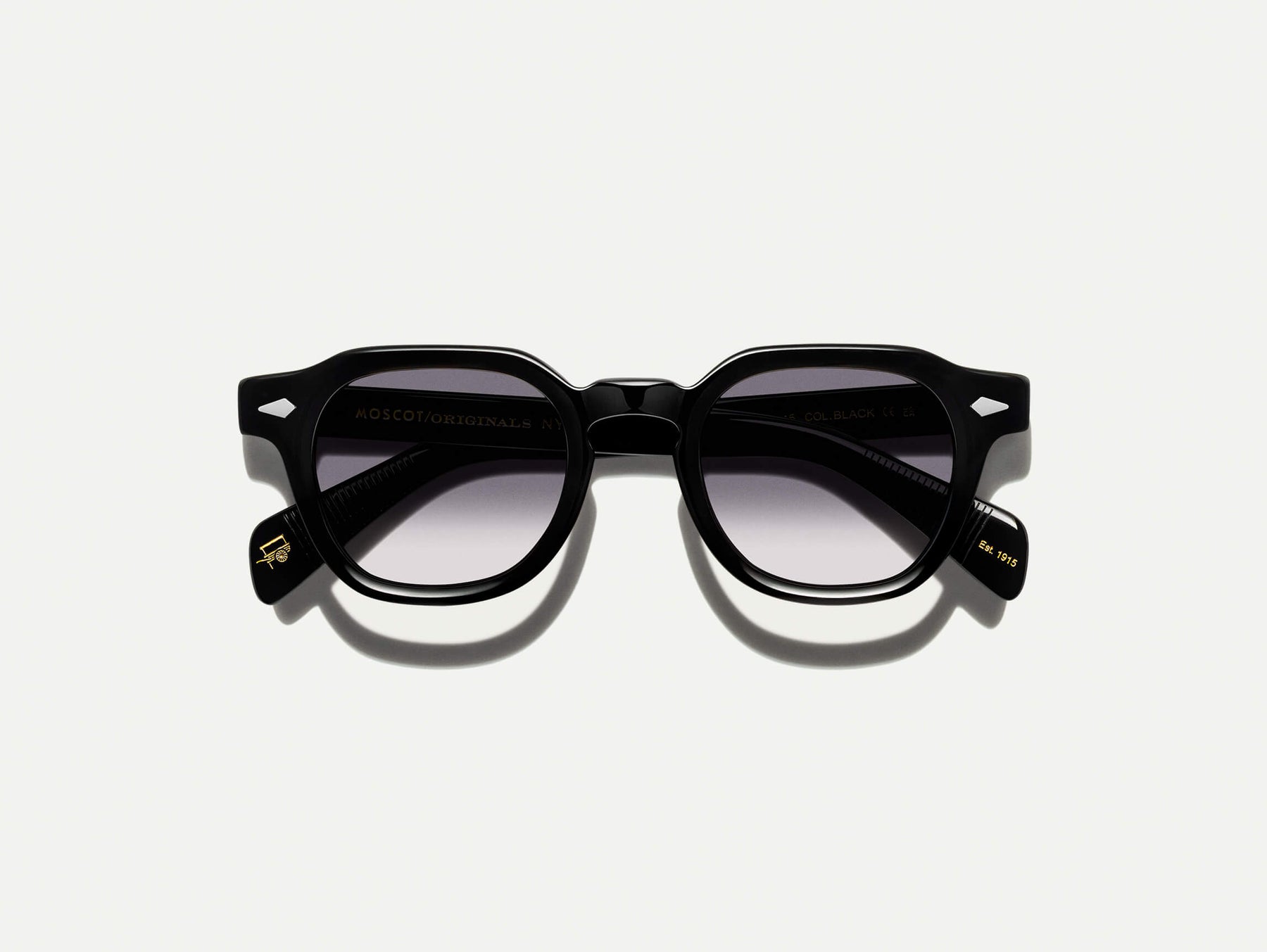 The DOLT in Black with American Grey Fade Tinted Lenses