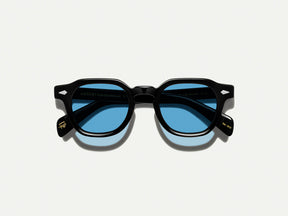 #color_celebrity blue | The DOLT in Black with Celebrity Blue Tinted Lenses