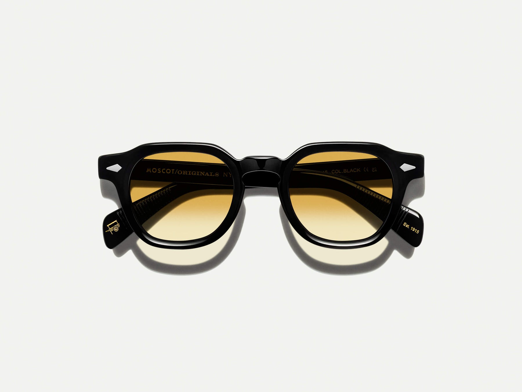 The DOLT in Black with Chestnut Fade Tinted Lenses