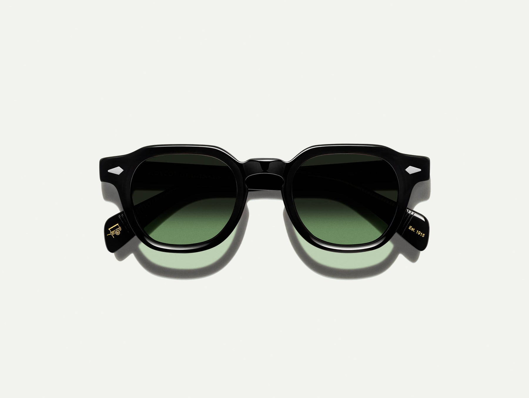The DOLT in Black with Forest Wood Tinted Lenses