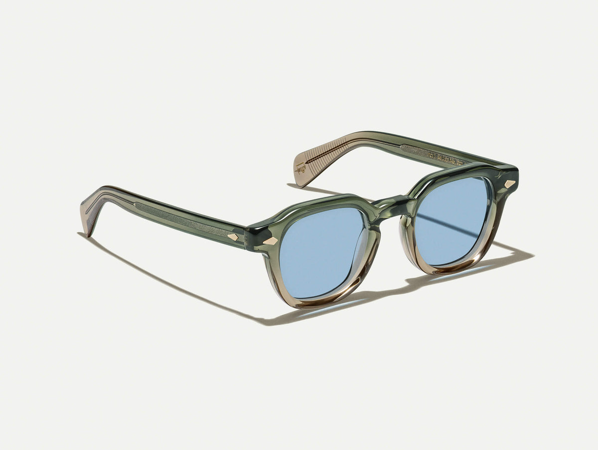 DOLT w kolorze Khaki z soczewkami BLUE+