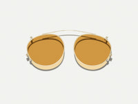 #color_amber | The FRANKIE CLIP  in Gold with Amber Tinted Lenses 