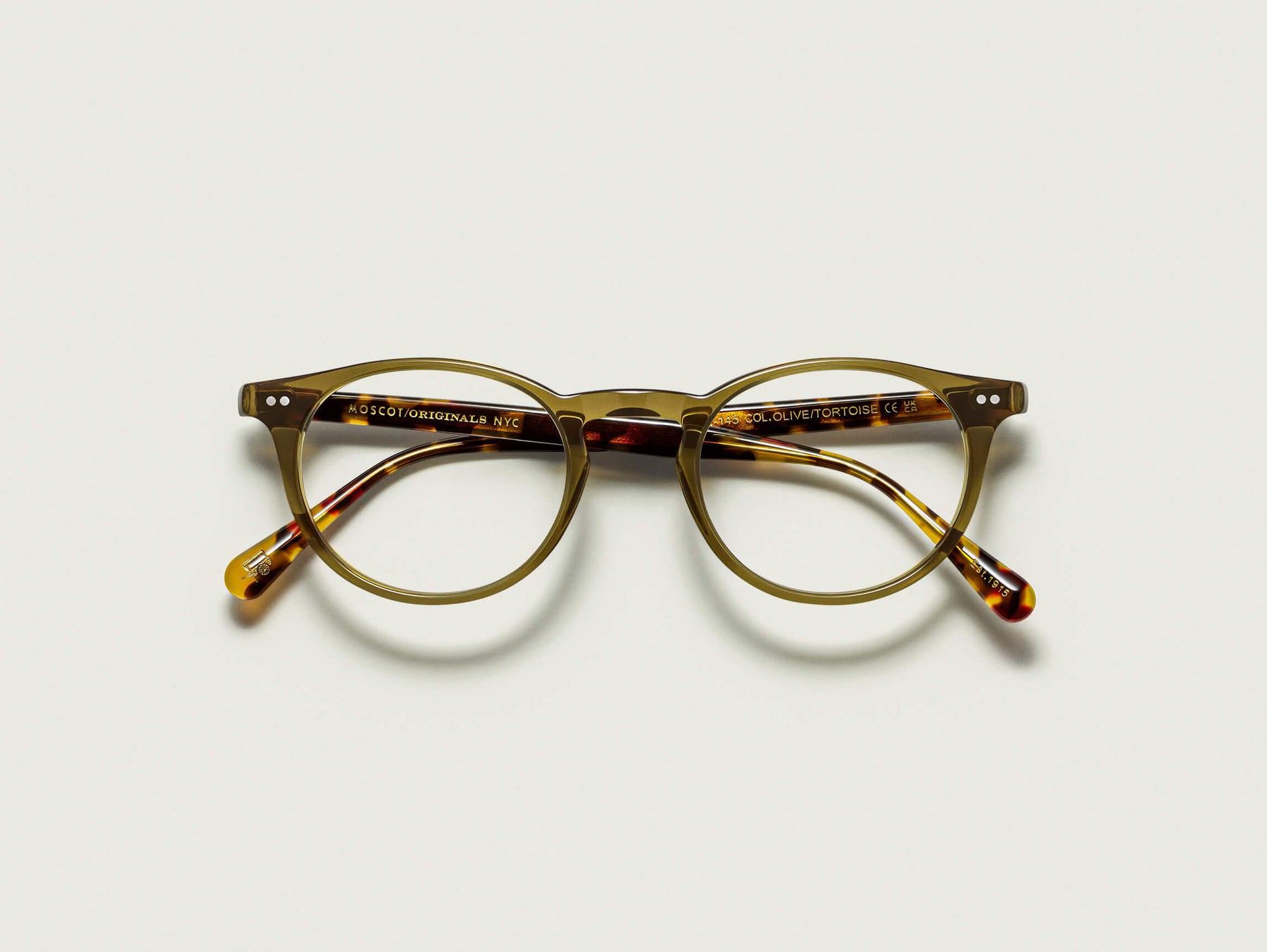 The FRANKIE in Olive/Tortoise