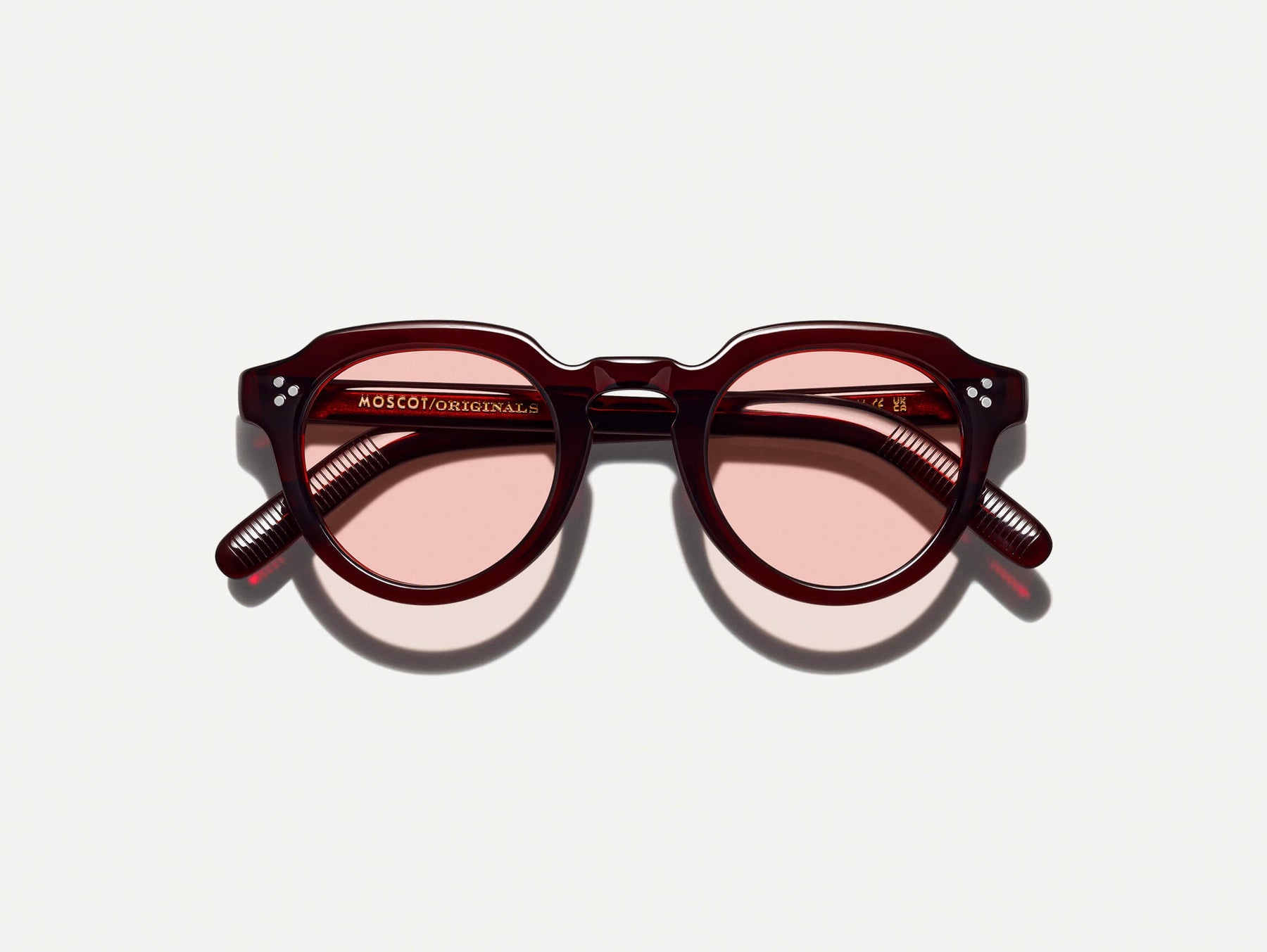 The GAVOLT SUN in Burgundy with New York Rose Tinted Lenses