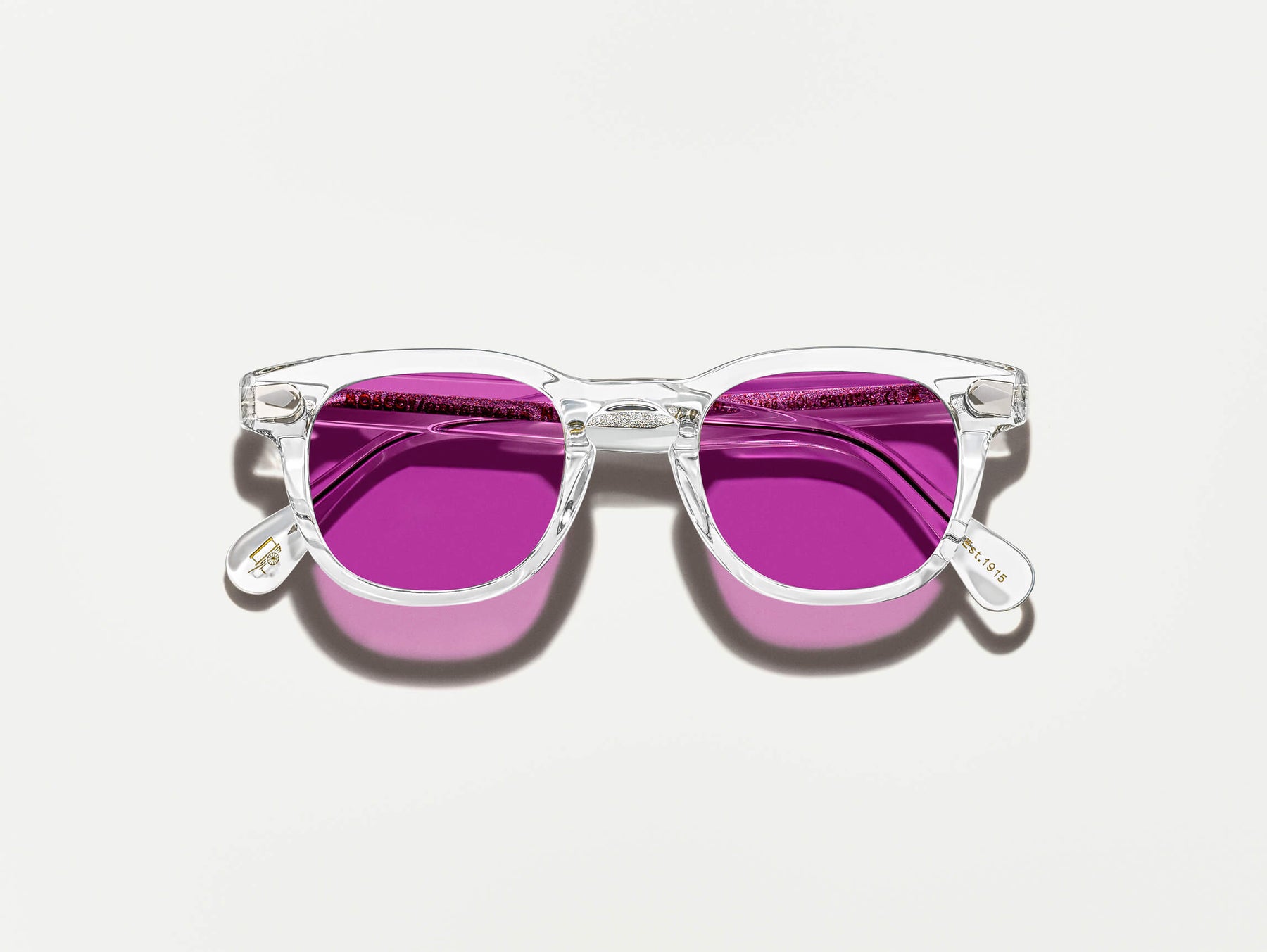 The GELT Crystal with Purple Nurple Tinted Lenses