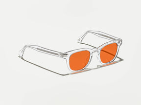 The GELT Crystal with Woodstock Orange Tinted Lenses