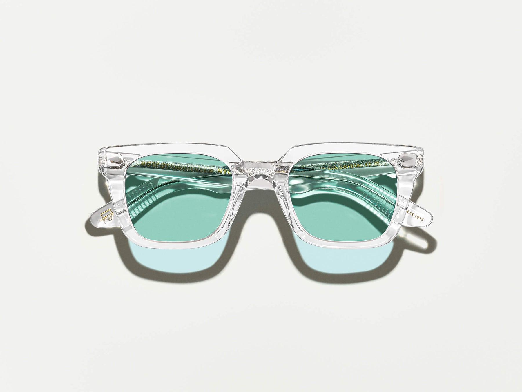 The GROBER Crystal with Turquoise Tinted Lenses