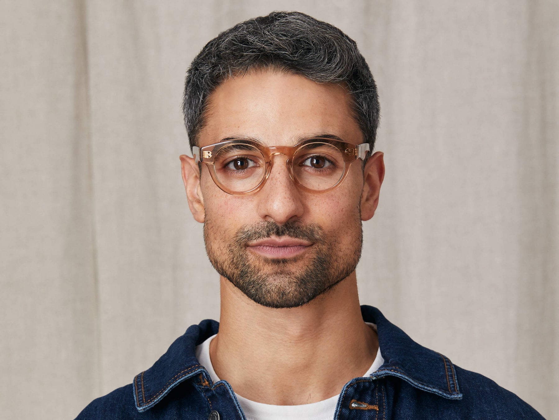 Model is wearing The GRUNYA in size 45 in Cinnamon