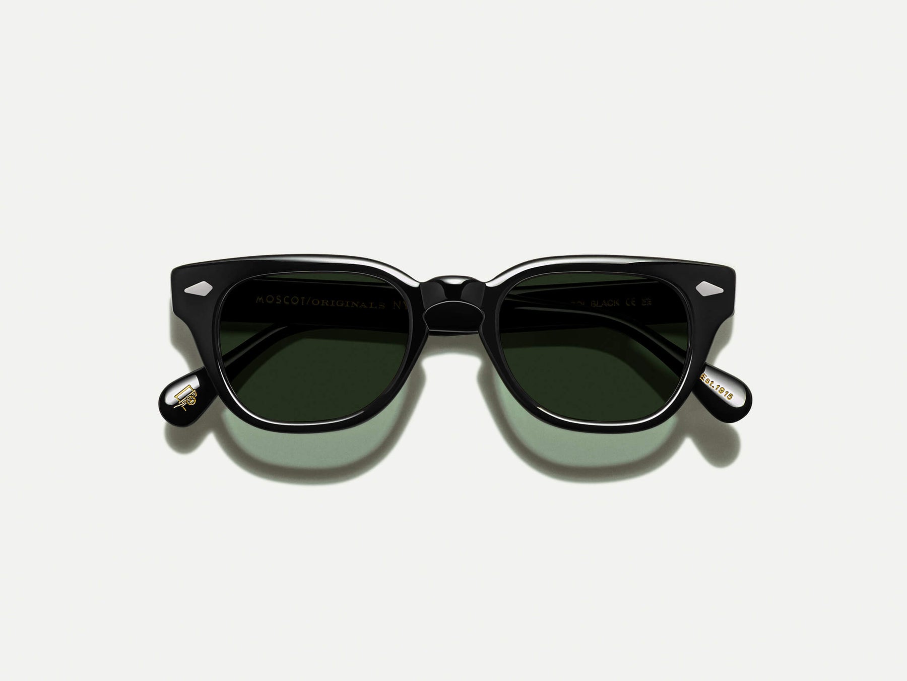 The HAZEN SUN in Black with G-15 Glass Lenses