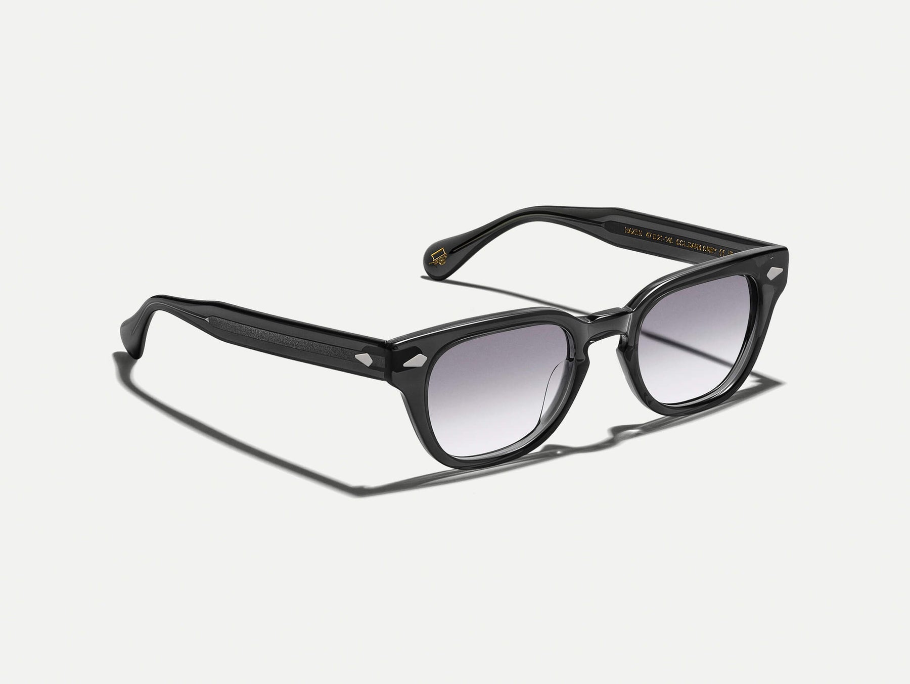 The HAZEN SUN in Dark Grey with American Grey Fade Tinted Lenses