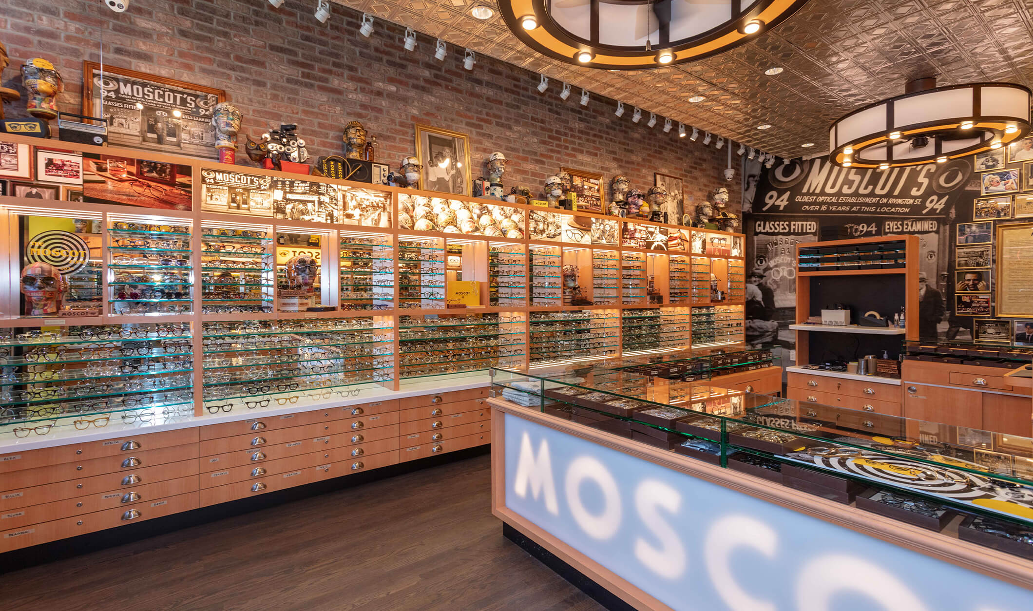 The MOSCOT Austin Shop interior 3