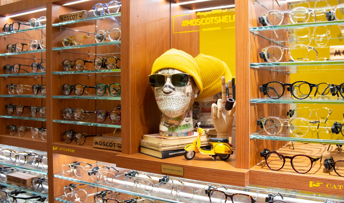 The MOSCOT Frattina Shop interior 2