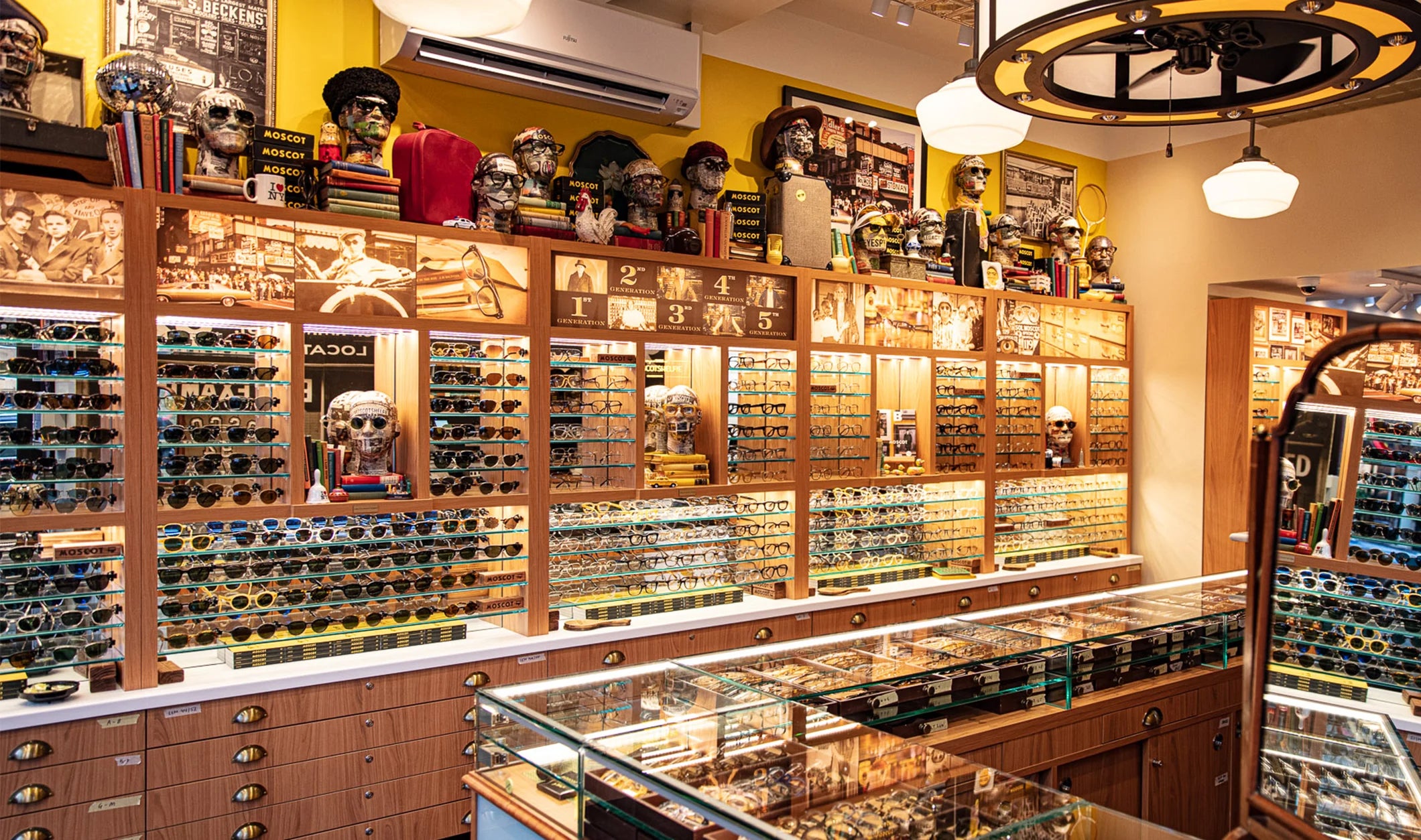 The MOSCOT King's Road Shop interior 3