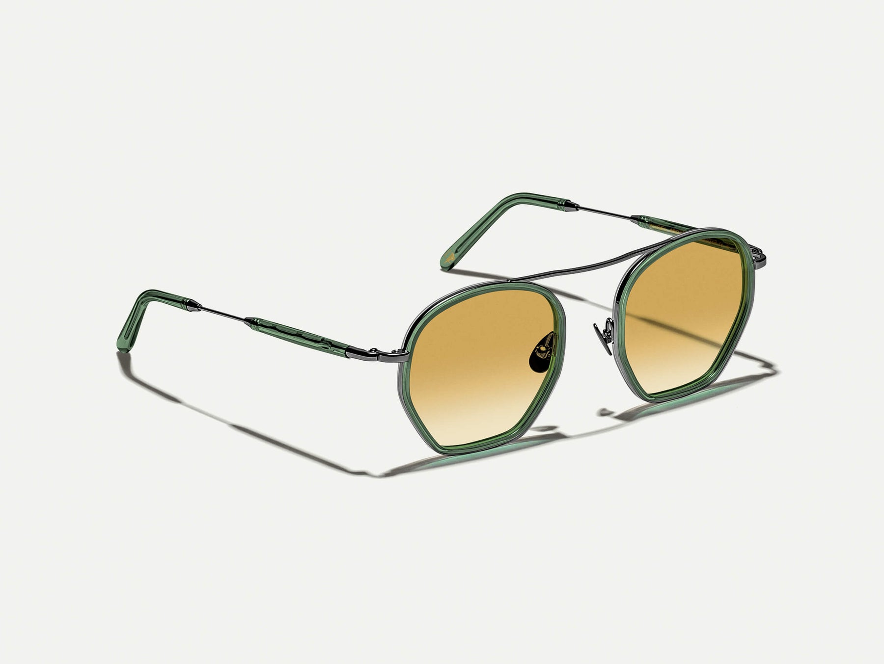 The KUGEL SUN in Pine with Chestnut Fade Tinted Lenses