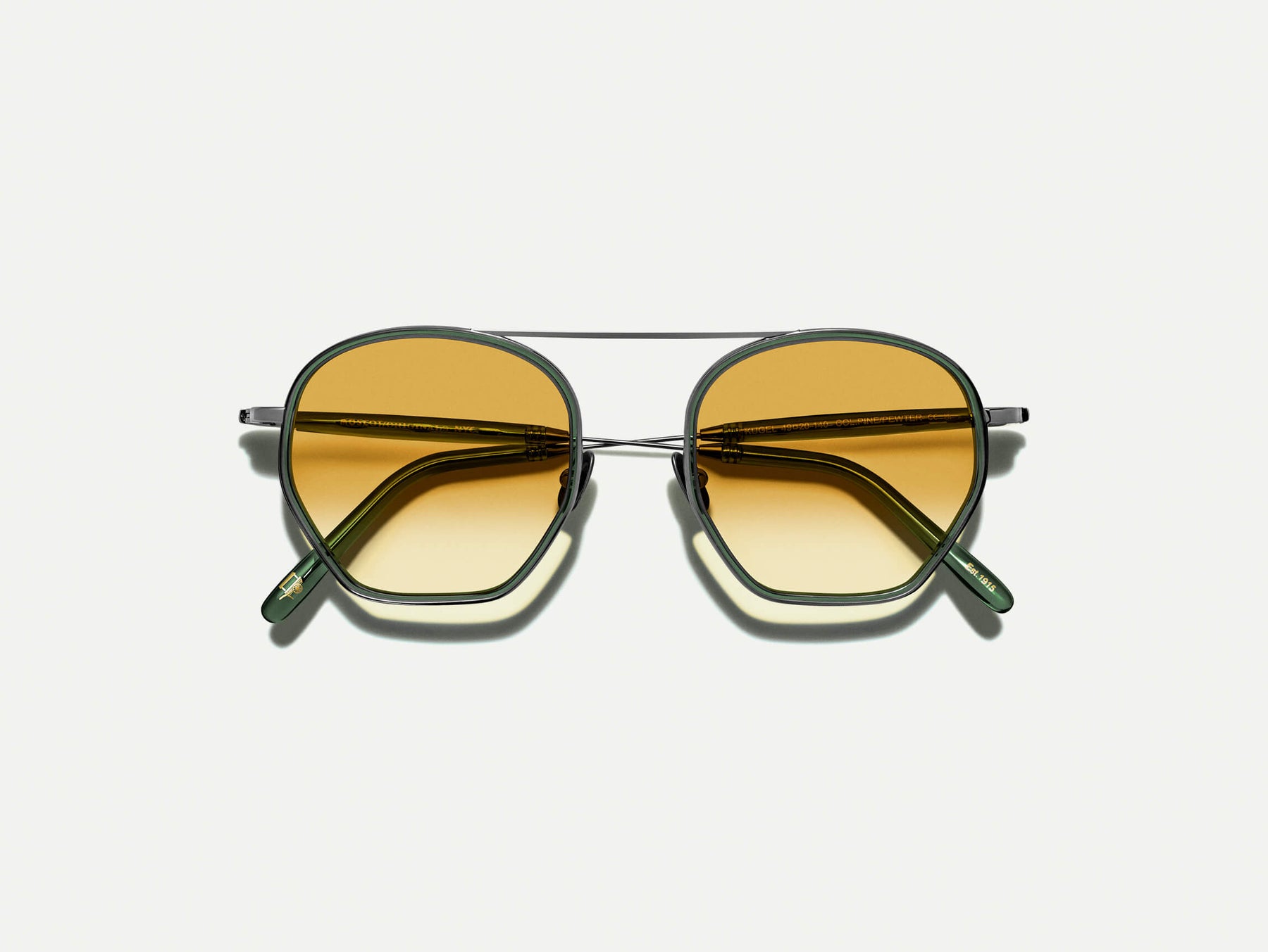 The KUGEL SUN in Pine with Chestnut Fade Tinted Lenses