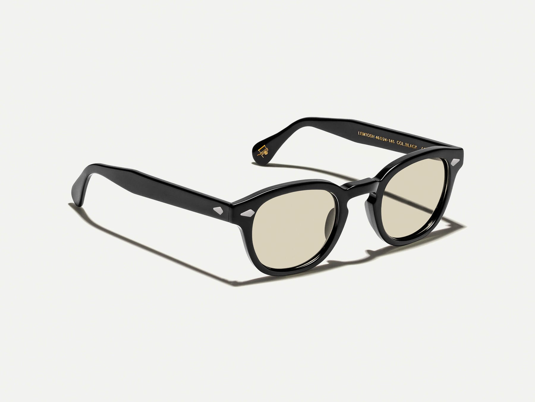 The LEMTOSH in Black with AMBER+ Tint