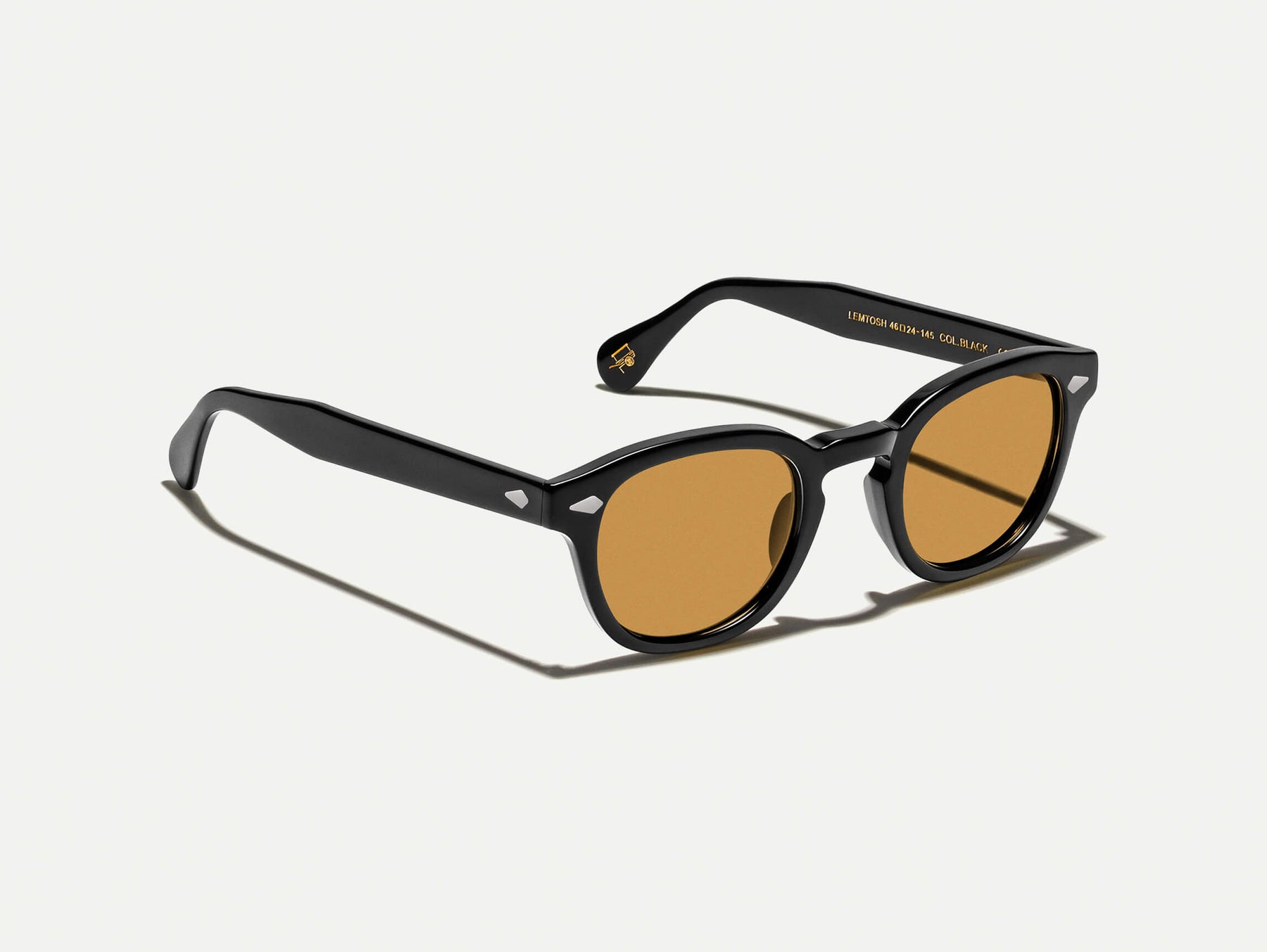 The LEMTOSH Black with Amber Tinted Lenses