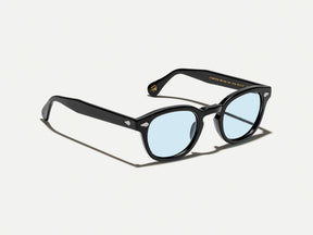 #color_bel air blue | The LEMTOSH Black with Bel Air Blue Tinted Lenses