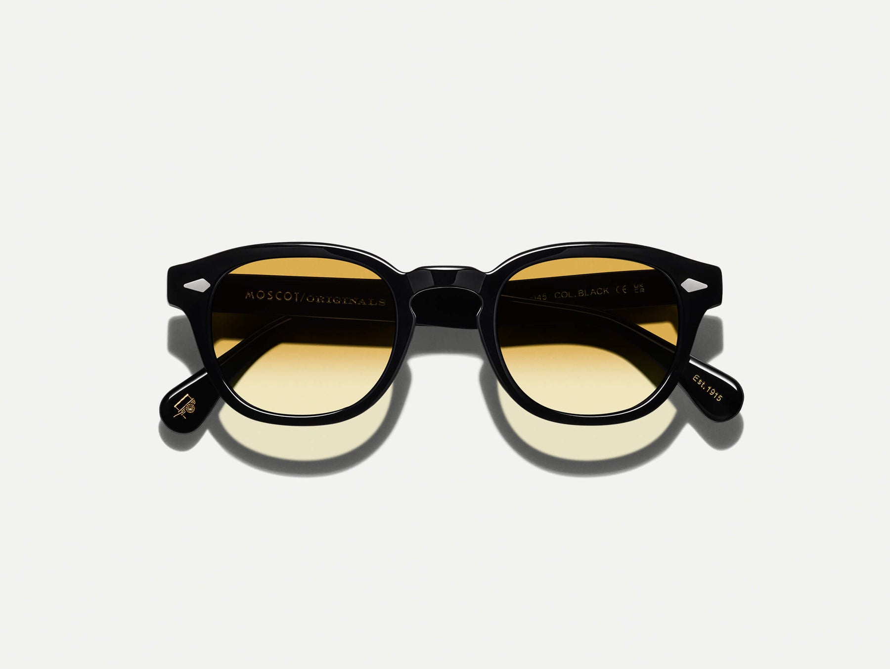 The LEMTOSH Black with Chestnut Fade Tinted Lenses