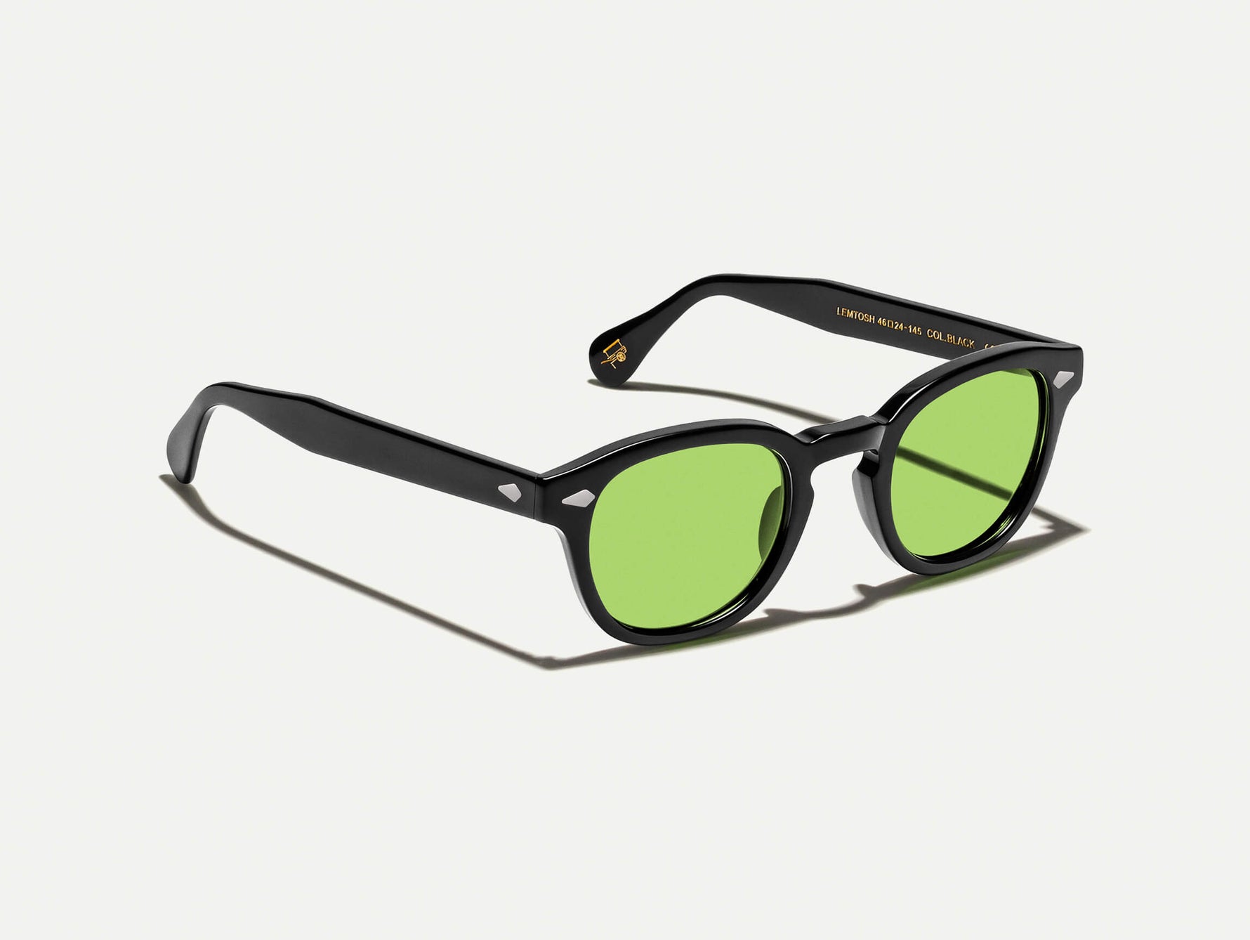 LEMTOSH Black مع عدسات ملونة بلون Garnet Green