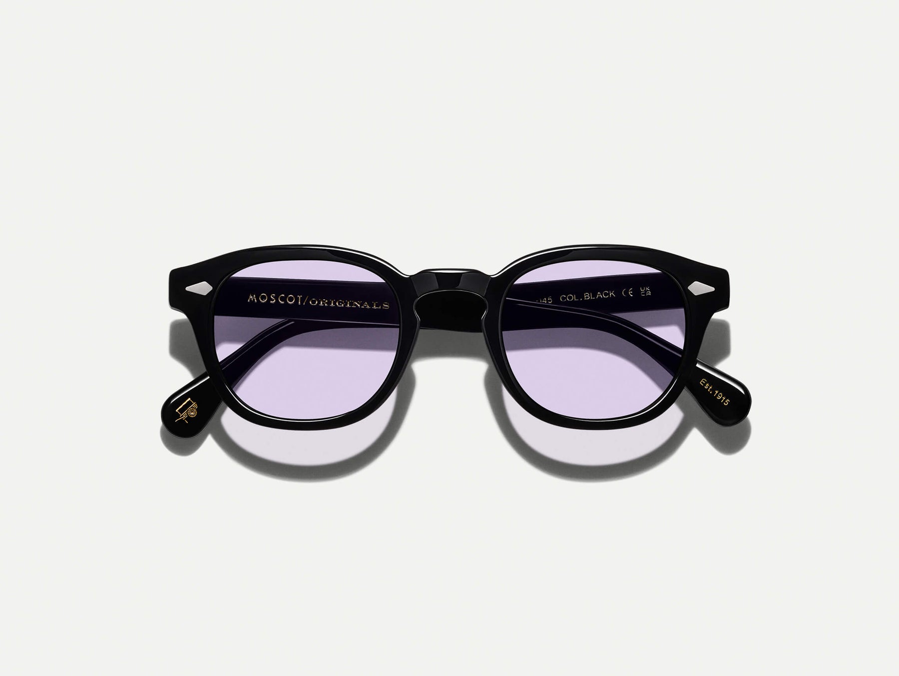 The LEMTOSH Black with Lavender Tinted Lenses